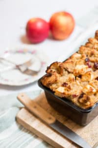 Heerlijke Broodpudding Met Appel – Kokerellen Snel, Gezond & Gemakkelijk